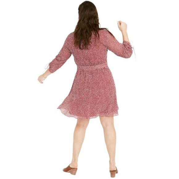 Madewell Starviolet Mini Dress Ditsy Floral Sz.24W NWT - Picture 3 of 16